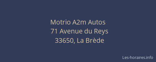 Motrio A2m Autos
