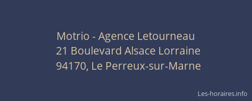 Motrio - Agence Letourneau