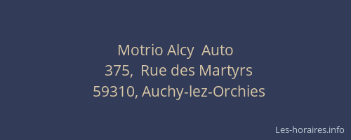 Motrio Alcy  Auto