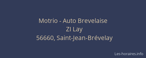 Motrio - Auto Brevelaise
