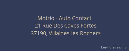 Motrio - Auto Contact