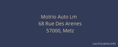 Motrio Auto Lm