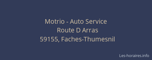 Motrio - Auto Service
