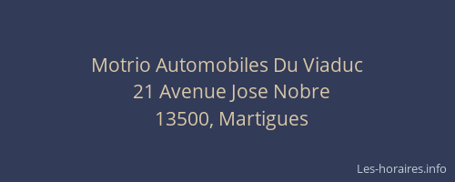 Motrio Automobiles Du Viaduc