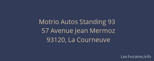 Motrio Autos Standing 93