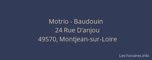 Motrio - Baudouin