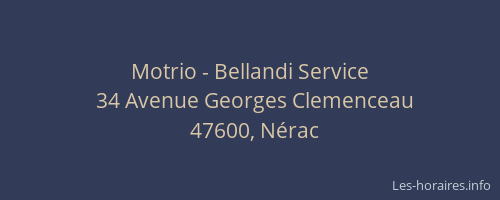 Motrio - Bellandi Service