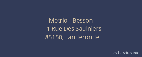 Motrio - Besson