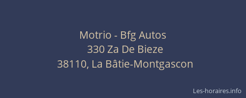 Motrio - Bfg Autos