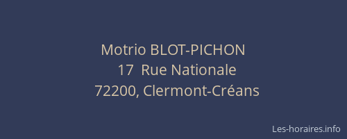 Motrio BLOT-PICHON
