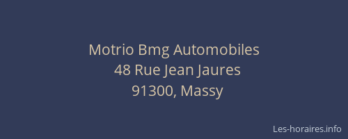 Motrio Bmg Automobiles