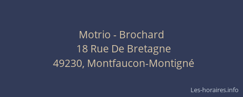 Motrio - Brochard