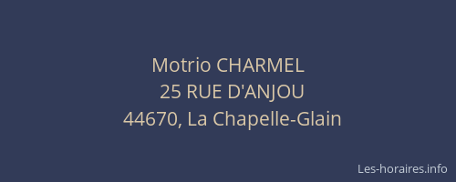 Motrio CHARMEL
