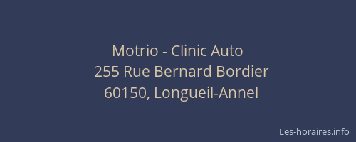 Motrio - Clinic Auto