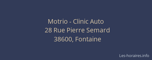 Motrio - Clinic Auto