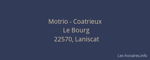 Motrio - Coatrieux