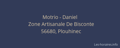 Motrio - Daniel