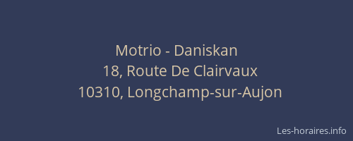 Motrio - Daniskan