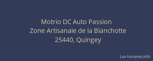 Motrio DC Auto Passion