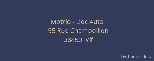 Motrio - Doc Auto