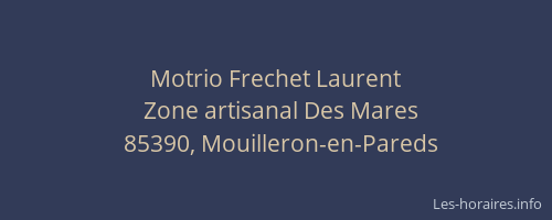 Motrio Frechet Laurent