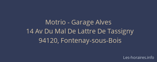 Motrio - Garage Alves
