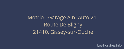 Motrio - Garage A.n. Auto 21
