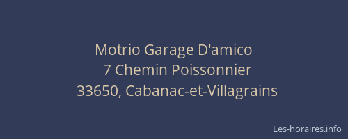 Motrio Garage D'amico