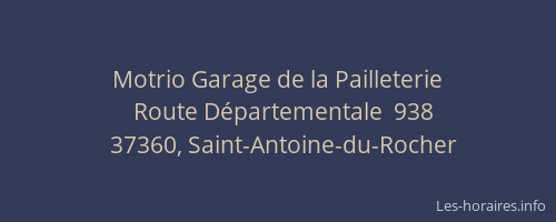 Motrio Garage de la Pailleterie