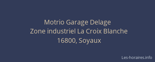 Motrio Garage Delage