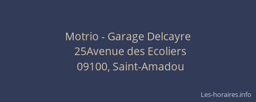 Motrio - Garage Delcayre