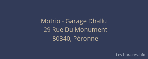Motrio - Garage Dhallu