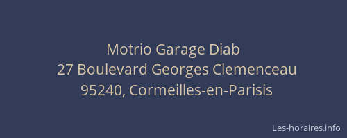 Motrio Garage Diab