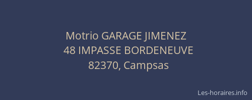 Motrio GARAGE JIMENEZ