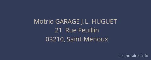 Motrio GARAGE J.L. HUGUET
