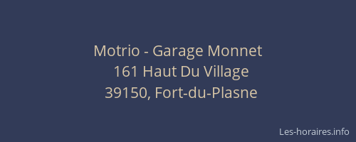 Motrio - Garage Monnet