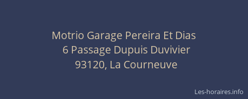 Motrio Garage Pereira Et Dias