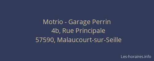 Motrio - Garage Perrin