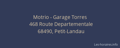 Motrio - Garage Torres