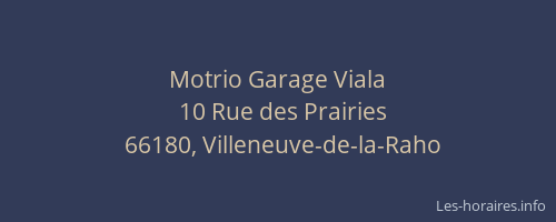 Motrio Garage Viala