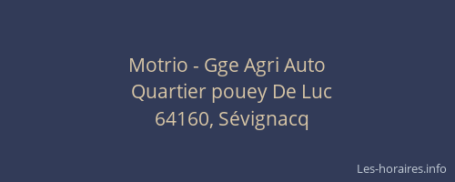 Motrio - Gge Agri Auto