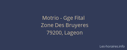 Motrio - Gge Fital
