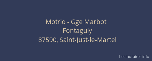 Motrio - Gge Marbot