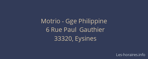 Motrio - Gge Philippine