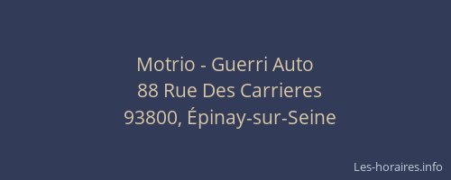 Motrio - Guerri Auto
