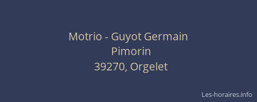 Motrio - Guyot Germain