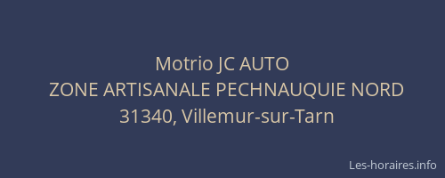 Motrio JC AUTO