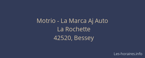 Motrio - La Marca Aj Auto
