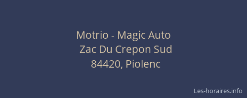 Motrio - Magic Auto