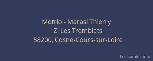 Motrio - Marasi Thierry